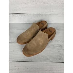 Sofft Women's Size 11 Trinity Barley Neutral Leather Mules Shoes NEW In Box $135